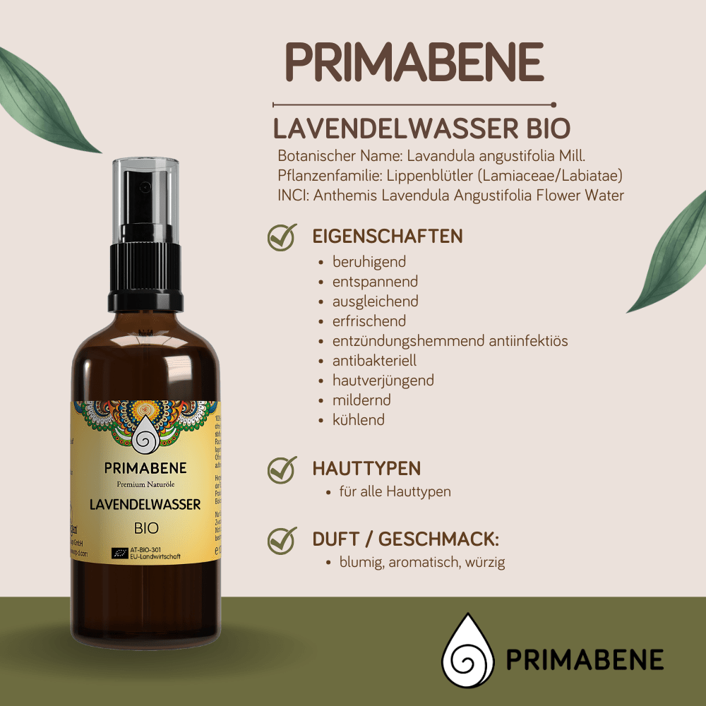 Bild von Lavendelwasser Bio
